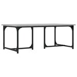 vidaXL Table basse Sonoma gris 90x50x35 cm Bois d'ingénierie