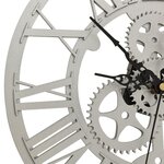 vidaXL Horloge murale Argenté 30 cm Acrylique