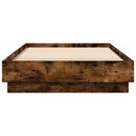 vidaXL Cadre de lit sans matelas avec lumières LED 100x200 cm