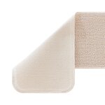 Tapis de marche vidaXL avec support en latex Crème 20x75 cm