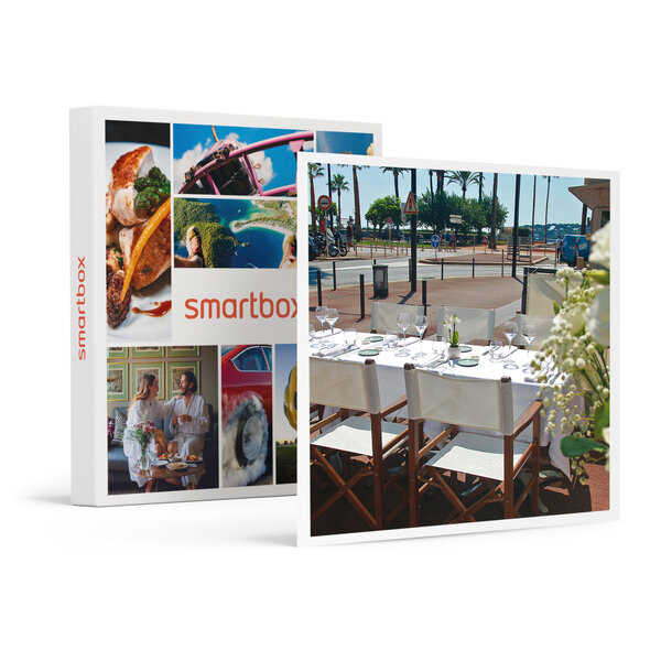 SMARTBOX - Coffret Cadeau Déjeuner gastronomique 5 plats avec champagne à Antibes -  Gastronomie