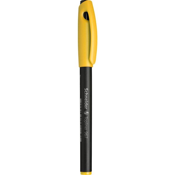 Feutre Fineliner Topliner 967 04 jaune SCHNEIDER