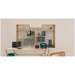 Porte-revues Mag-cube Neo Deco - Bleu De France - X 6 - Exacompta