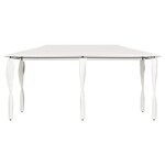 vidaXL Belvédère avec revêtement de poteaux 2 98x5 3x2 59 m 160 g/m²