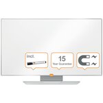 Nobo tableau blanc à écran large nano clean 90x51 cm