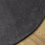 vidaXL Tapis "HUARTE" à poils courts doux et lavable anthracite 100x200 cm