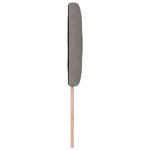 Tête de lit LED vidaXL design blocs diamant taupe 100 cm tissu