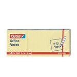 Office Notes, 50 x 75 mm, jaune TESA