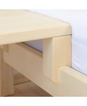 Lit cabane VILLY 2 places 90 x 180 blanc