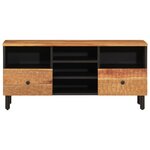 vidaXL Meuble TV 100x33x46 cm bois d'acacia solide
