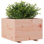 vidaXL Jardinière 70x70x49 5 cm bois massif douglas