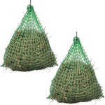 vidaXL Filet à foin 4 Pièces Rond 1 x 1 m PP