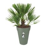 Loft Urban Pot de fleurs rond Haut 35 - Vert Ø 34 x 45 cm