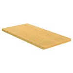 vidaXL Dessus de table 40x80x2 5 cm bambou
