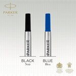Recharge rollerball Z41 Pointe Moyenne 0 7 mm Noire x 3 PARKER