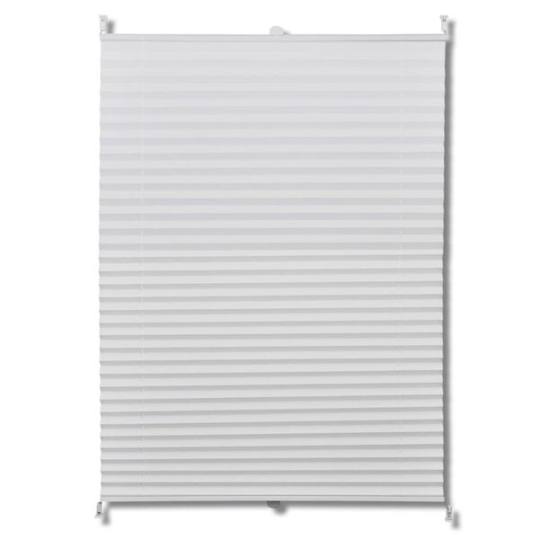 vidaXL Store plissé 60x150 cm Blanc
