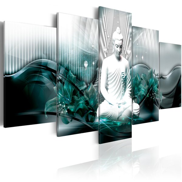 Tableau - azure meditation l x h en cm 200x100