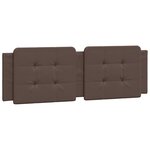 vidaXL Cadre de lit sans matelas marron 160x200 cm similicuir