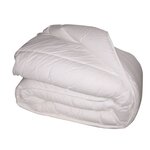 Couette extra chaude en microfibre 140 x 200 cm - Blanc