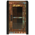 vidaXL Meuble mural de salle de bain Multicolore 40x30x60 cm en bois massif récupéré