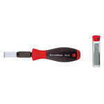 Wiha gratoir universel softfinish avec 10 lames de rechange sb 430 4010