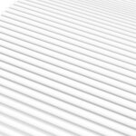 vidaXL Matelas en mousse blanc 160x210 cm dureté H2 H3