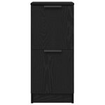 Buffets vidaXL 3 Pièces Bois d'ingénierie Noir