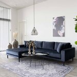House Nordic Table basse Scarlett 48x48 cm Noir