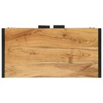 vidaXL Buffet 70x35x75 cm Bois Massif d'Acacia