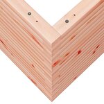vidaXL Jardinière 80x80x68 5 cm bois massif douglas