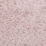 vidaXL Tapis de marches d'escalier 15 Pièces Rose clair 65x21x4 cm