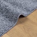 vidaXL Tapis shaggy PAMPLONA poils longs moderne bleu 120x170 cm