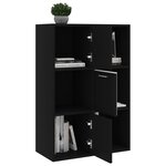 vidaXL Armoire de rangement Blanc 60x29 5x90 cm Bois d'ingénierie