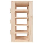 vidaXL Casier à vin 58 5x33x60 5 cm Bois de pin massif