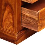 vidaXL Meuble TV Bois massif de Sesham 90x30x40 cm