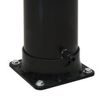 vidaXL Douche solaire Noir 214 cm 20 L
