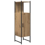 vidaXL Ensemble de meubles de salle de bain 3 pièces en chêne artisanal  bois d'ingénierie