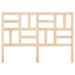 vidaXL Tête de lit 146x4x104 cm Bois massif de pin