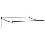 Store rétractable manuel vidaXL Blanc 300x250 cm