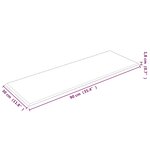 vidaXL Panneaux muraux 12 Pièces Gris clair 90x30 cm Velours 3 24 m²