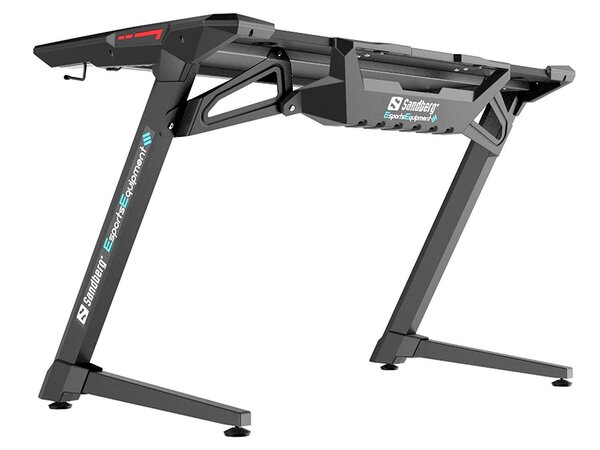 Bureau Fighter Gaming Desk 2, Black SANDBERG