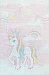 Tapis pour chambre Enfant 80 x 150 cm - Rose