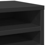 Organisateur armoire de bureau 36 x 26 x 29 5 cm bois d'ingénierie noir 02_0043555