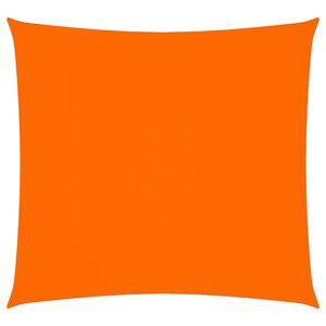 vidaXL Voile de parasol tissu oxford carré 5x5 m orange