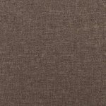 vidaXL Repose-pied Taupe 45x29 5x35 cm Tissu