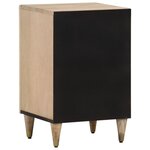 vidaXL Armoire de salle de bain 38x33x58 cm bois massif de manguier