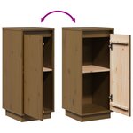 vidaXL Buffet Marron miel 31 5x34x75 cm Bois massif de pin