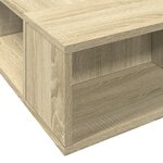 vidaXL Cadre de lit sans matelas chêne sonoma 120x200 cm