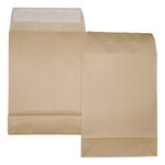 Lot de 20 enveloppes pochettes kraft armé à soufflet marron 280 x 365 + 70 mm