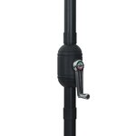 Parasol de jardin vidaXL ø395x245 cm Noir